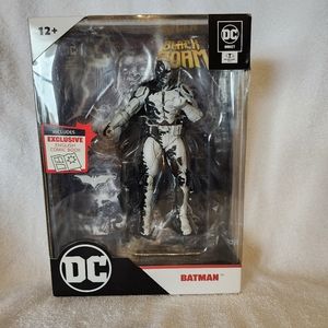 McFarlane Toys, DC Batman Variant Figurine with Comic Book